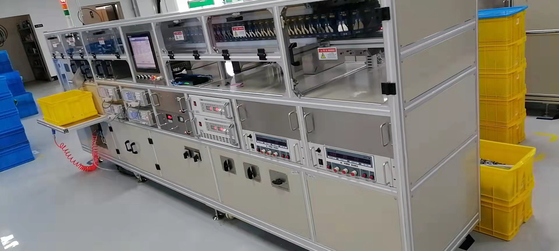 某電容廠高壓電容測試系統(tǒng)